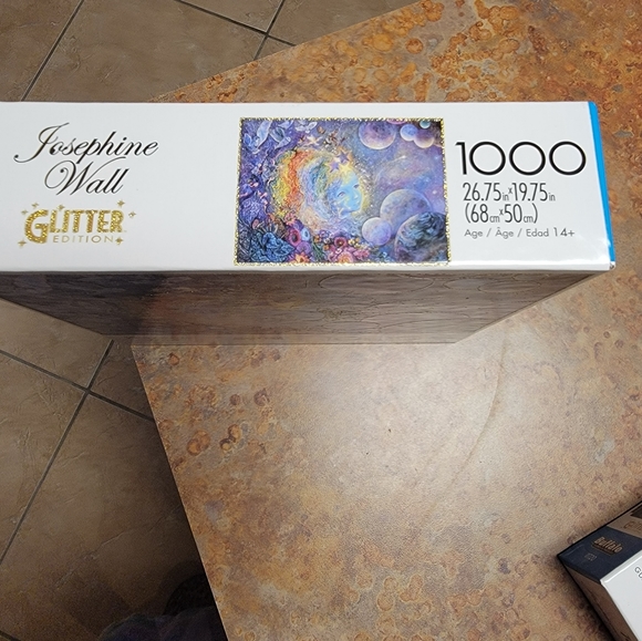 New in box 1000 pieces glitter Star Child puzzle - Picture 2 of 8